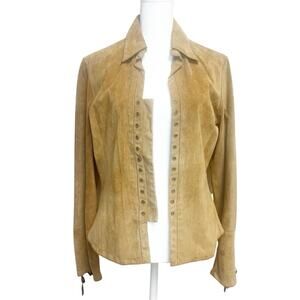 Wilsons Leather Vintage Tan Leather Jacket